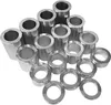 Harddrive Chrome 1 Wheel Spacer 17 Piece Kit .125-2.00
