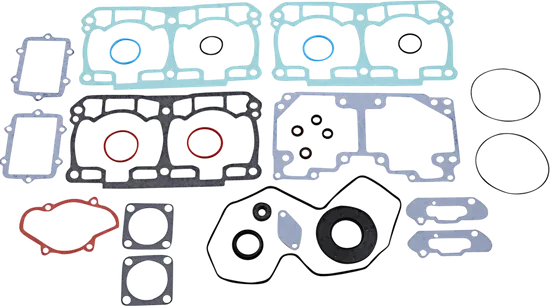 ProX Complete Engine Rebuild Gasket Kit w Oil Seals for Ski Doo