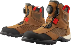Icon Stormhawk Boots Adult 11.5 Brown