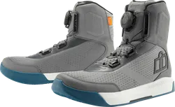 Icon Overlord Vented CE Boots Adult 7 Gray