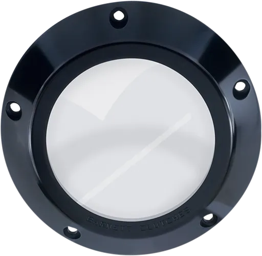 Barnett Billet Aluminum Black Derby Cover w Clear Window