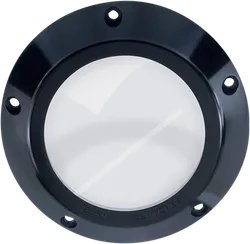 Barnett Billet Aluminum Black Derby Cover w Clear Window
