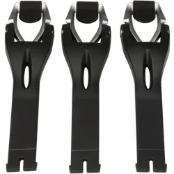 Moose Racing Adult Adult M1.3 Boot Strap/Buckle Kit Black