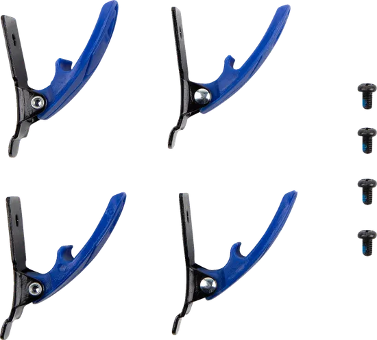 Moose Racing Qualifier Blue Boot Buckle Base Kit