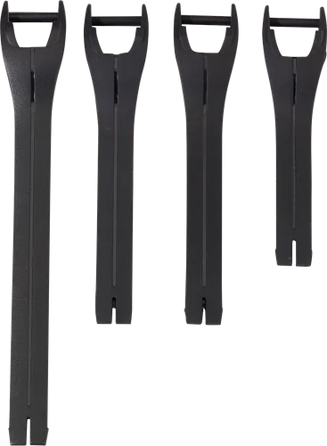 Moose Racing Qualifier Black Boot Strap Kit Sz 7-9