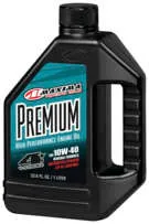 Maxima Premium High Performance 4T 10W40 Mineral Engine Motor Oil 1 Quart Liter