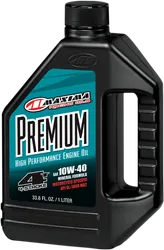 Maxima Premium High Performance 4T 10W40 Mineral Engine Motor Oil 1 Quart Liter