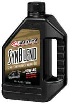 Maxima SynBlend Semi Synthetic Engine Motor Oil 4T 10W40 1 Liter Quart