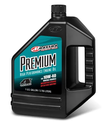 Maxima Premium High Performance 4T 10W40 Mineral Engine Motor Oil 1 Gallon