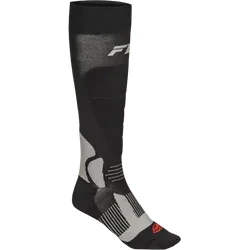 Fly Racing Adult Snow Heavyweight Wool Socks L XL Black