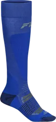 Fly Racing Adult Snow Midweight Wool Socks L XL Blue