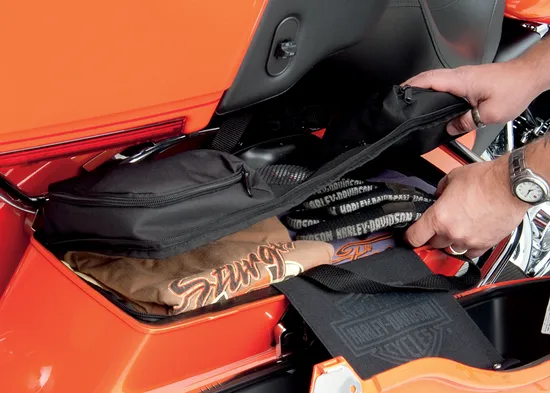 DS Black Collapsible Soft Luggage Removable Saddlebag Liners