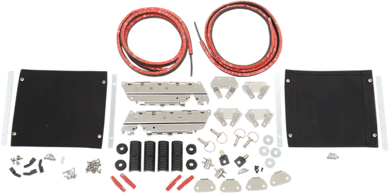 DS Chrome Replacement Storage Saddlebag Hardware w Tether