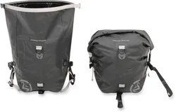 Moose Racing ADV1 Black Dry Saddlebag Pair 30L Roll Down Waterproof