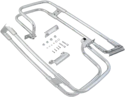 DS Chrome Saddlebag Guard Rail Crash Bar Kit