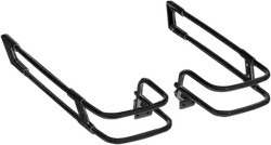 BC Matte Black Saddlebag Guard Rail Crash Bar Pair