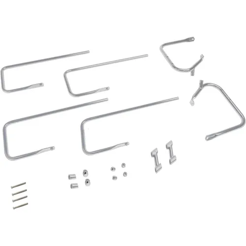 DS Chrome Saddlebag Guard Rail Crash Bar Kit