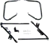BC Black Saddlebag Guard Rail Crash Bar Kit