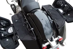 DS Black Collapsible Soft Luggage Removable Saddlebag Liners