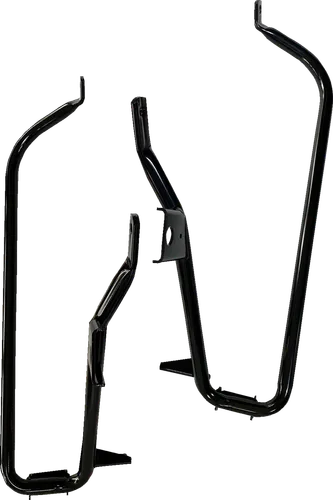 DS Black Saddlebag Guard Support Brackets Kit
