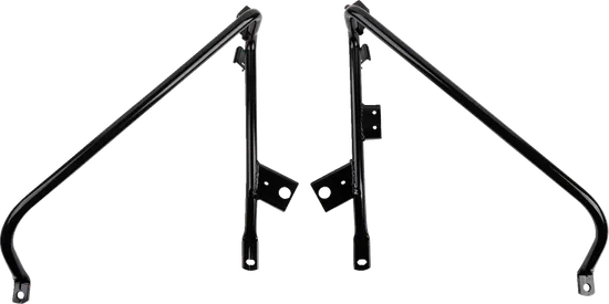 DS Black Saddlebag Guard Support Brackets Kit
