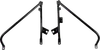 DS Black Saddlebag Guard Support Brackets Kit