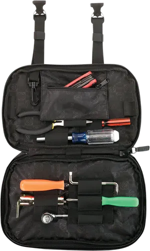 Moose Racing Black Fender Storage Bag Pack