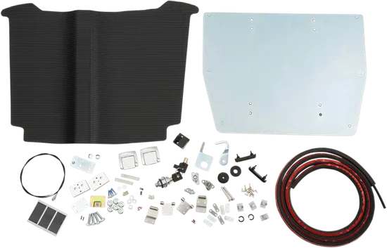 DS Chrome Saddlebag Trunk Tour Pak Hardware Kit w Lock