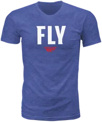 Fly Racing Adult Men WFH Tee 2XL Blue