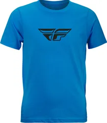 Fly Racing Youth Unisex F-Wing Tee L Turquoise