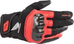 Alpinestars Honda SMX Z Drystar Gloves Adult S Black Red