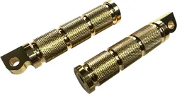 Harddrive Bronze Retro Driver Rider Footpeg Pair