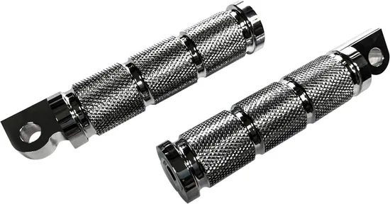 Harddrive Chrome Retro Driver Rider Footpeg Pair