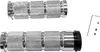 Harddrive Chrome Aluminum Retro Handlebar Grip Set TBW