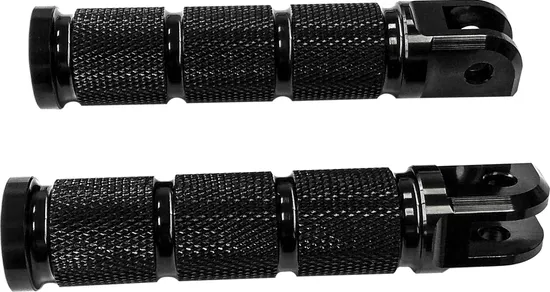 Harddrive Black Retro Driver Rider Footpeg Pair