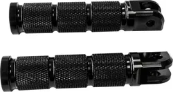 Harddrive Black Retro Driver Rider Footpeg Pair