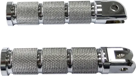 Harddrive Chrome Retro Driver Rider Footpeg Pair