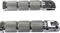 Harddrive Chrome Retro Driver Rider Footpeg Pair