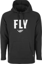 Fly Racing Adult Unisex Weekender Pullover Hoodie 2XL Black White