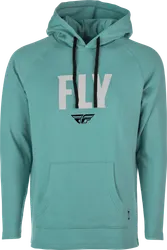 Fly Racing Adult Unisex Weekender Pullover Hoodie 2XL Green Gray