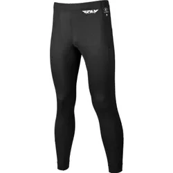 Fly Racing Adult Unisex Lightweight Base Layer Pants XS Black