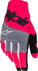 Alpinestars Techstar Gloves Adult XL Black Pink