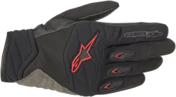 Alpinestars Shore Gloves Adult S Black Red