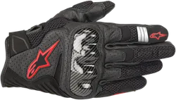 Alpinestars SMX-1 Air Carbon V2 Gloves Adult XL Black Red