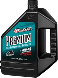 Maxima Premium High Performance 4T 20W50 Mineral Engine Motor Oil 1 Gallon
