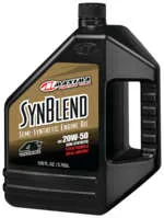 Maxima SynBlend Semi Synthetic Engine Motor Oil 4T 20W50 1 Gallon