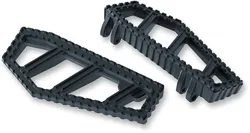 Kuryakyn Riot MX Style Driver Floorboard Set Black