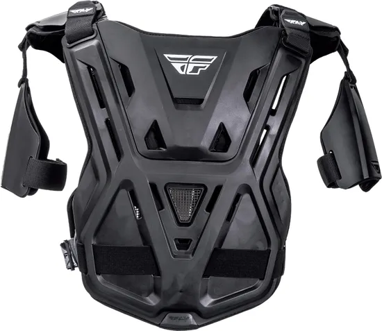 Fly Racing Adult Black Revel Offroad Roost Chest Guard Protector