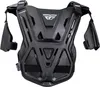 Fly Racing Adult Black Revel Offroad Roost Chest Guard Protector