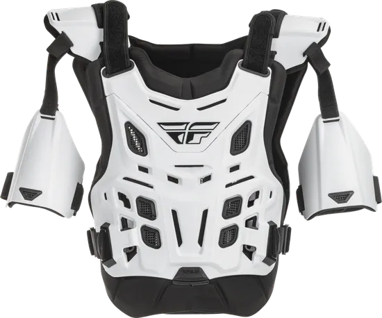 Fly Racing Adult White XL Offroad Roost Chest Guard Protector